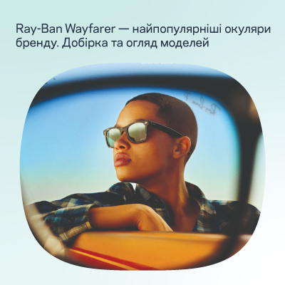 Ray-Ban Wayfarer - самые популярные очки бренда. Обзор моделей