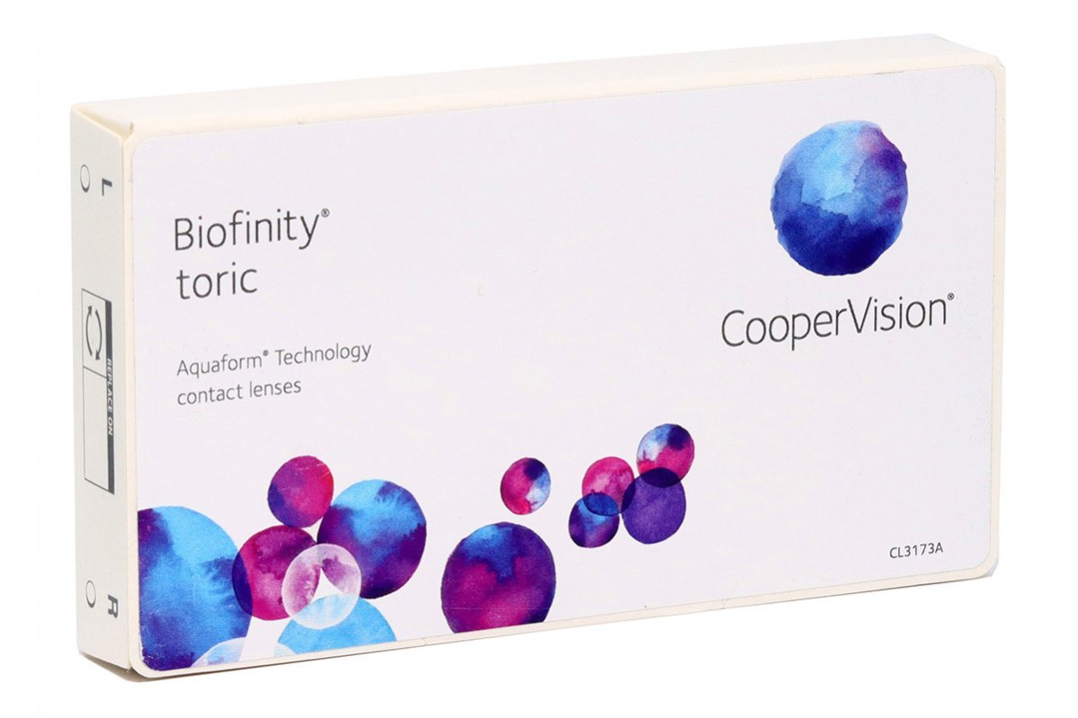 Контактные линзы Biofinity Toric